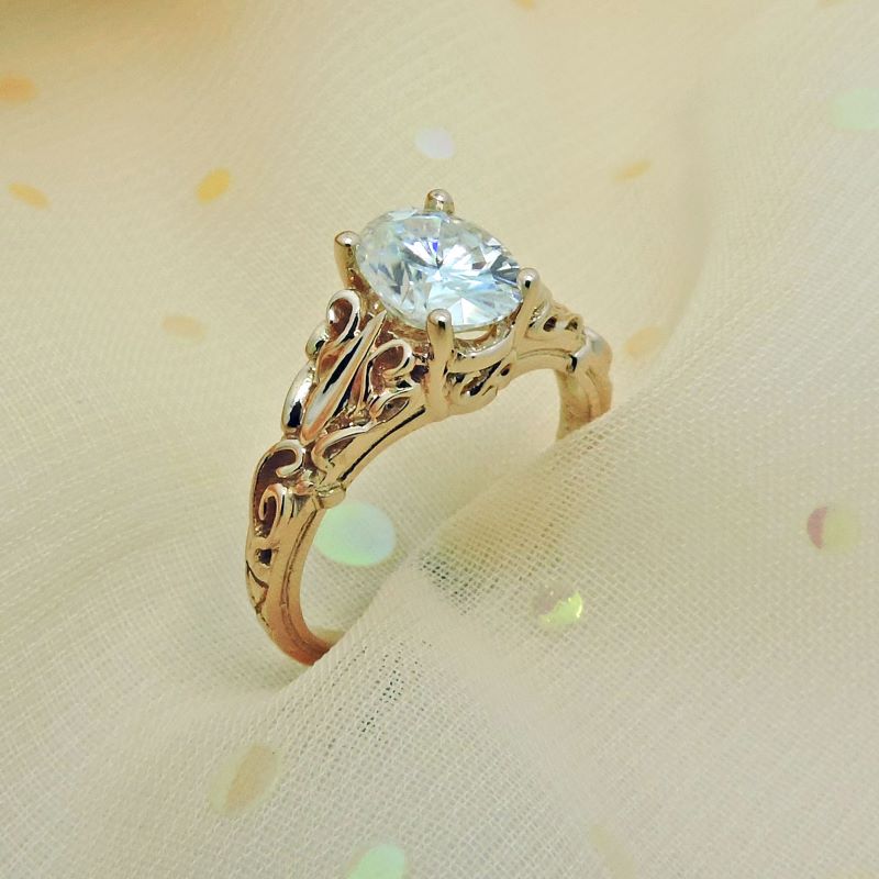 Cathedral Ring Setting