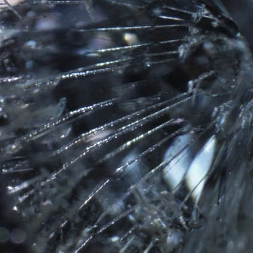 Laser-Drilled Diamond