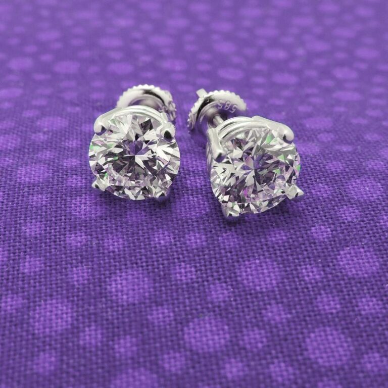 Purity Stamp on Earrings
