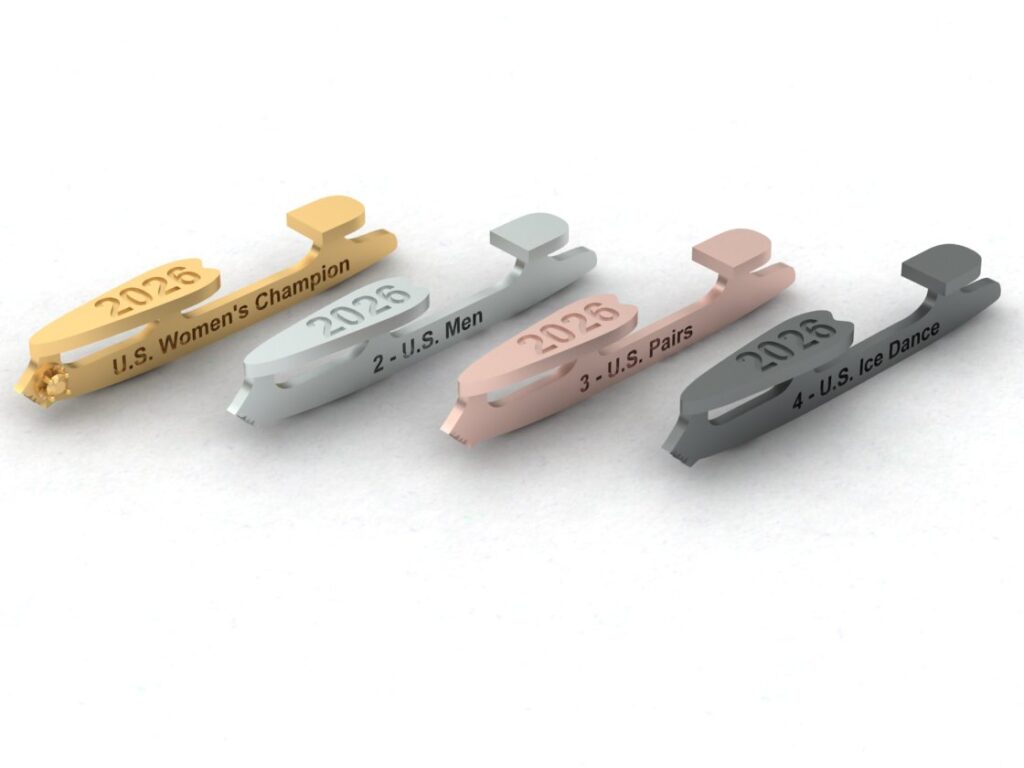 US Figure Skating Radix Pins