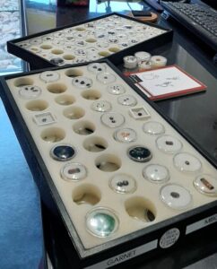 Conceptual drawing with gemstones 2 Consultation