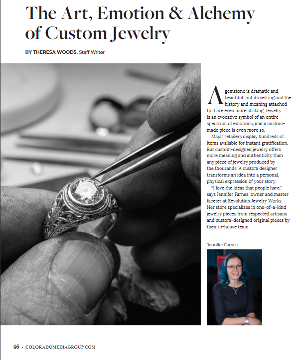 The Art Emotion & Alchemy of Custom Jewelry
