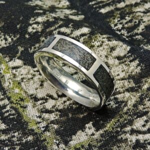 Antler Wedding Band