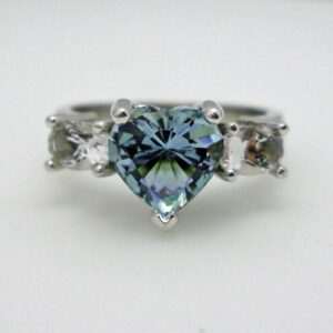Colorado Aquamarine Engagement Ring