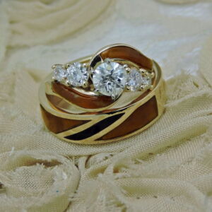 Flint Inlays Ring
