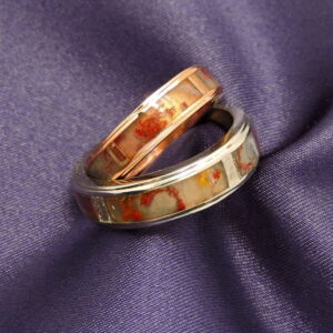 Agate Inlay Custom Ring