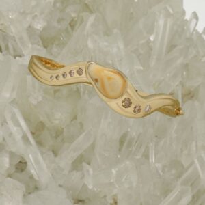 Elk Tooth Diamond Bracelet