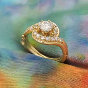 Engagement Ring Remake Hinged Shank