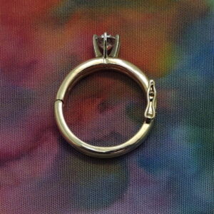 Hinged Shank Engagement Ring