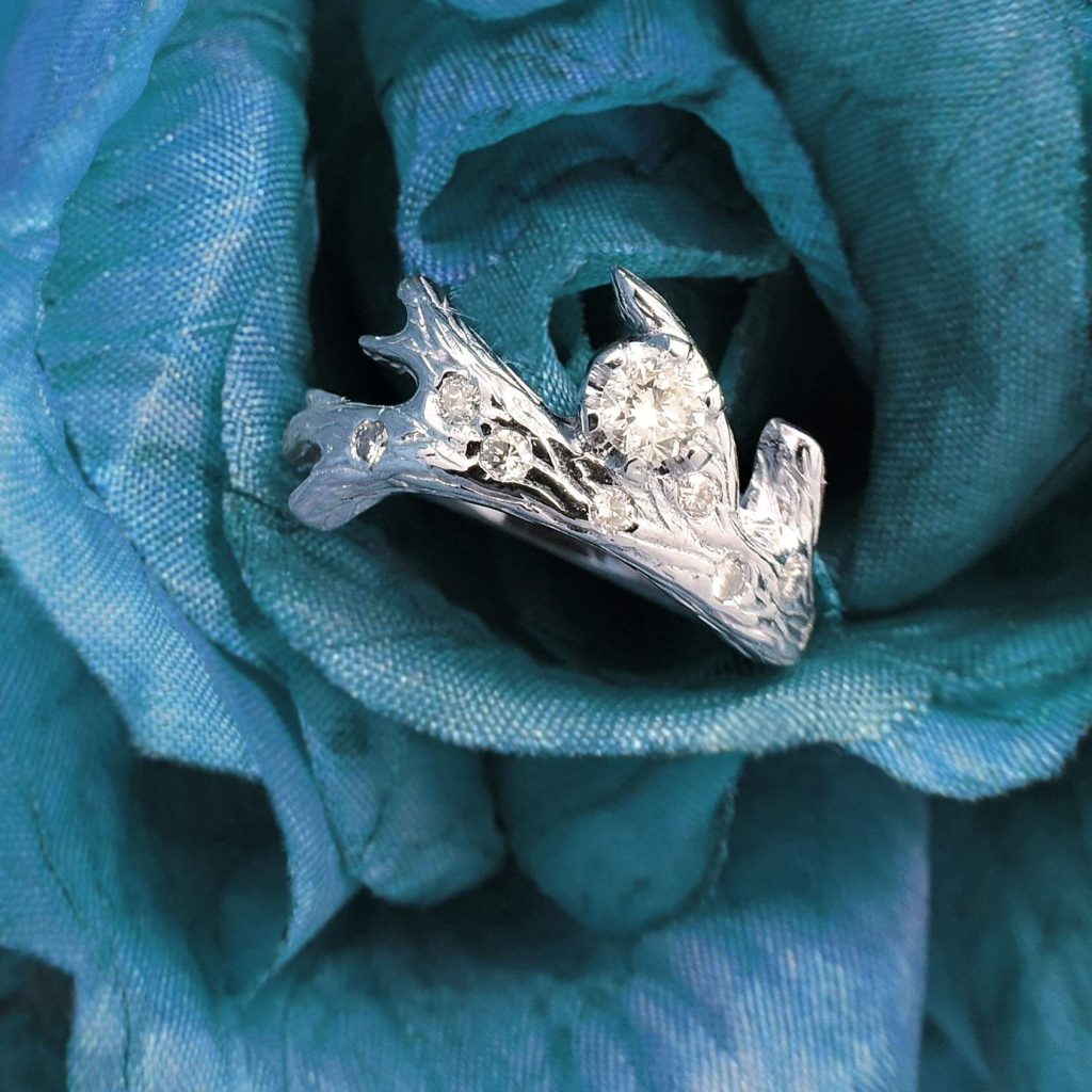 Antler Diamond Ring