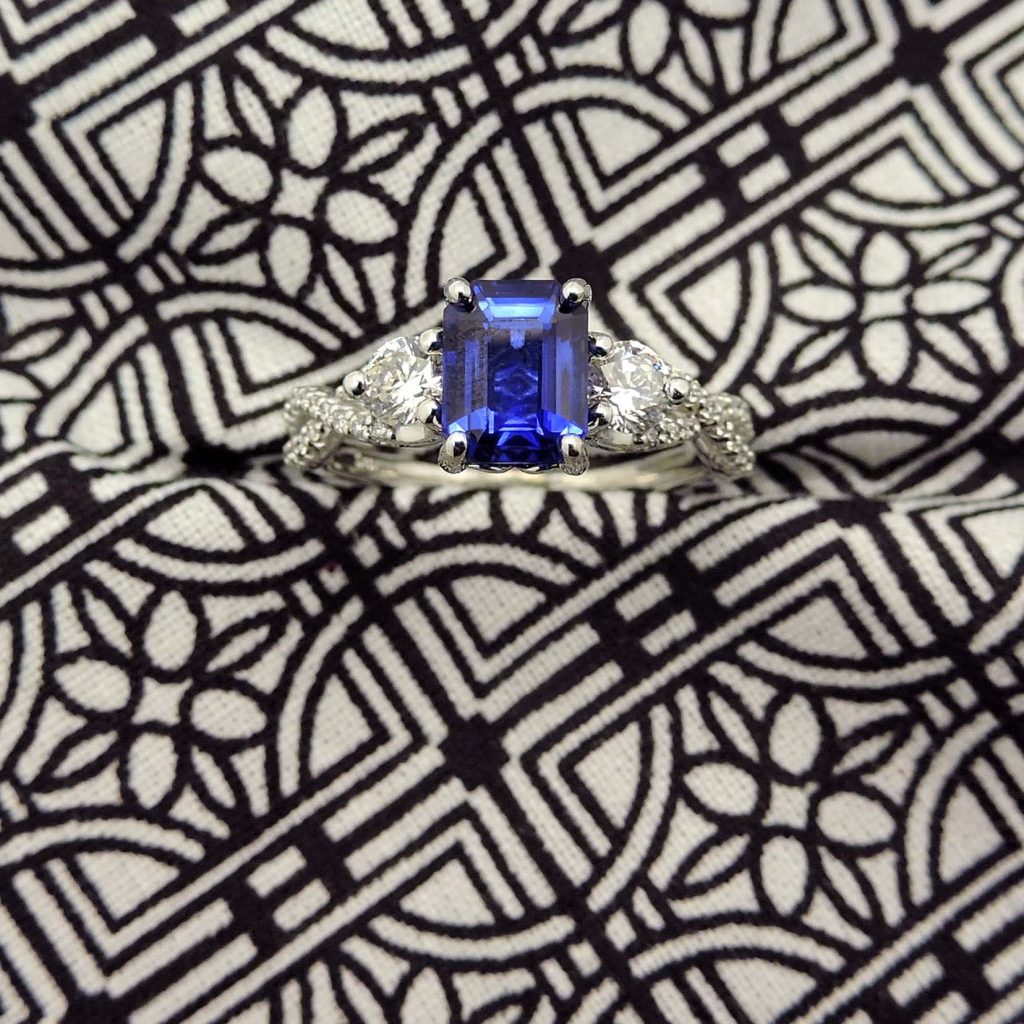 Big Sapphire Ring